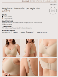 REGGISENO DONNA ADD79 Tellini S.R.L. Velkoobchodní oblečení
